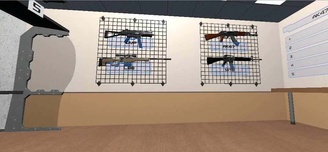 Изображение игры: VR Shooting Range: Multiple Weapons