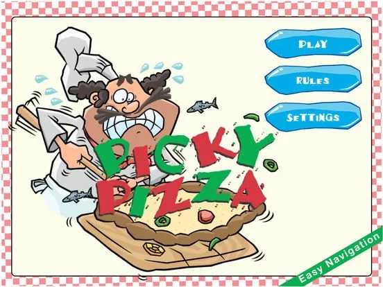 Изображение игры: Picky Pizza