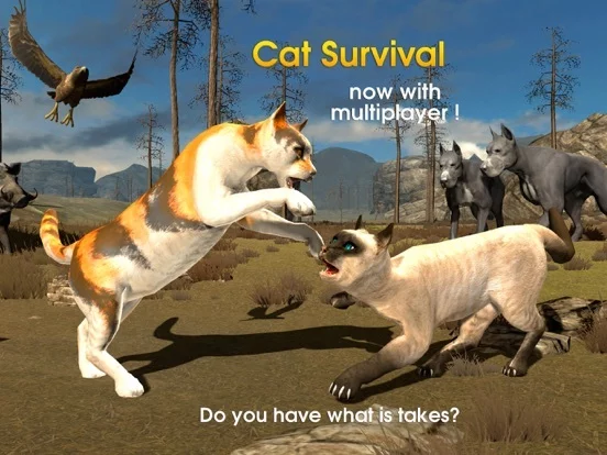 Изображение игры: Cat Survival Simulator