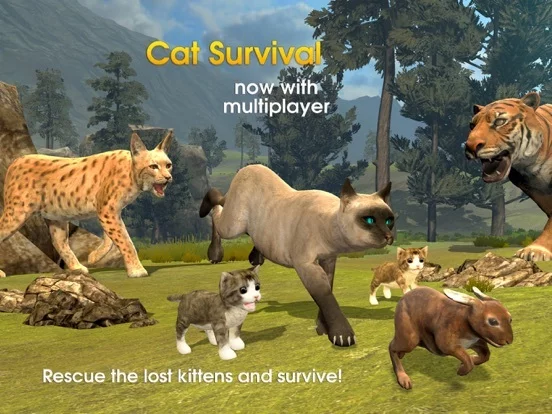 Изображение игры: Cat Survival Simulator