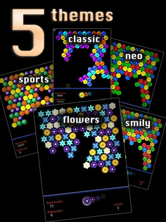 Изображение игры: Dubble Bubble Shooter HD