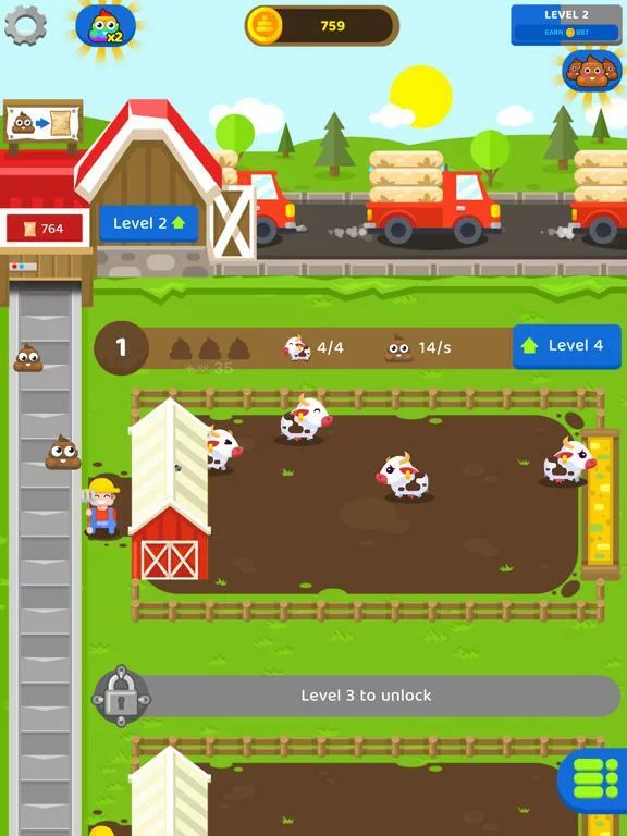 Изображение игры: Fertilizer Farm: Idle Tycoon