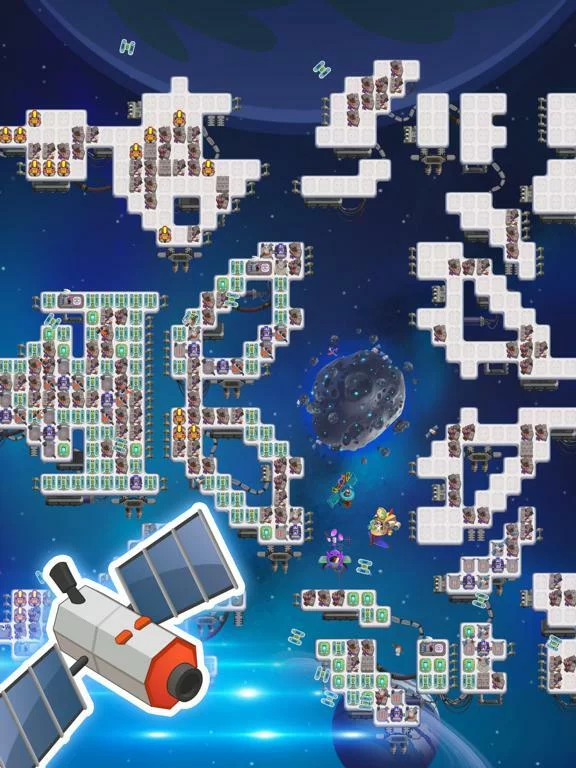 Изображение игры: Asteronium: Idle Space Tycoon