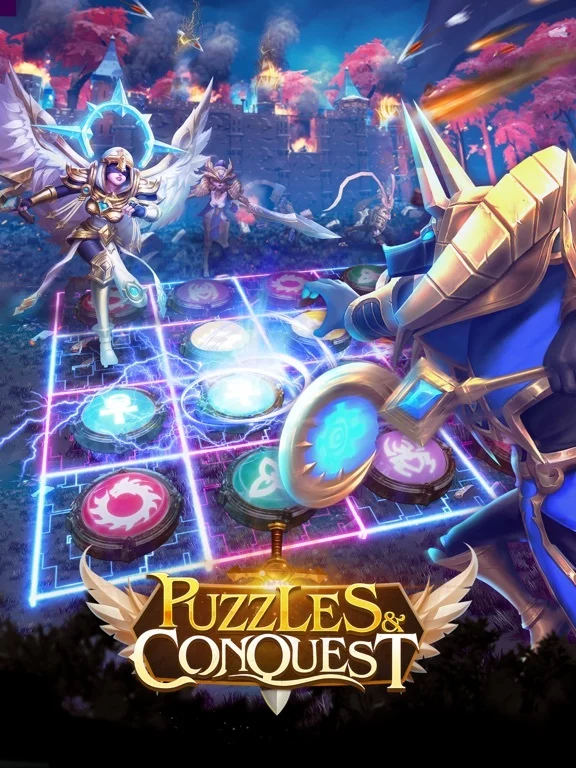 Изображение игры: Puzzles & Conquest