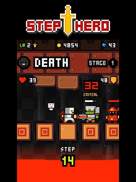 Изображение игры: Step Hero