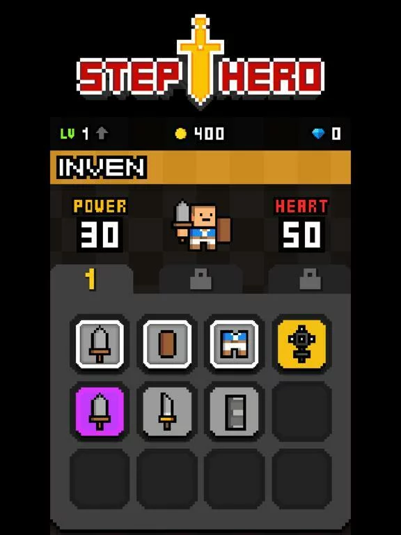 Изображение игры: Step Hero