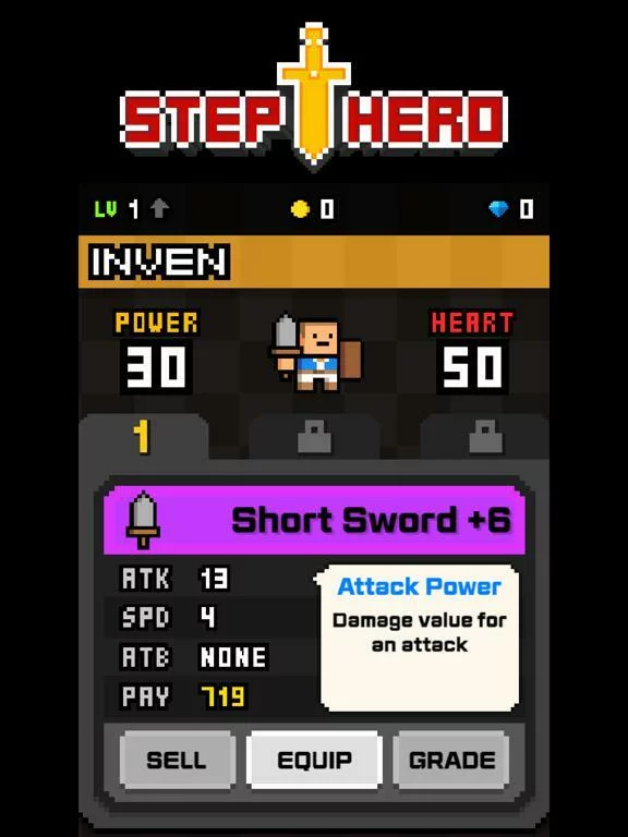 Изображение игры: Step Hero