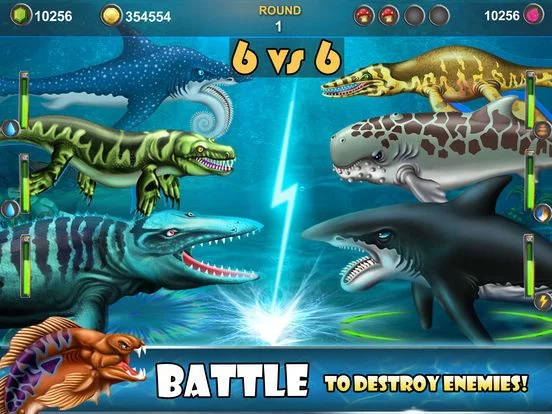 Изображение игры: Dino Water World-Dinosaur game