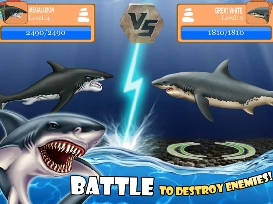 Изображение игры: SHARK WORLD -water battle game