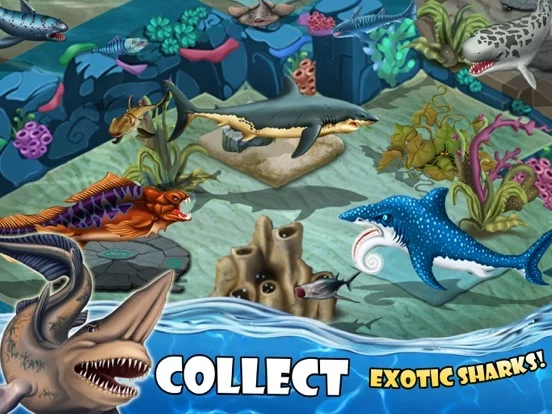 Изображение игры: SHARK WORLD -water battle game