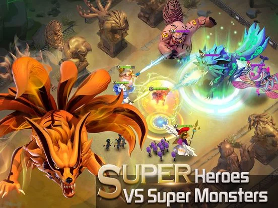 Изображение игры: Clash of Zombies: Heroes Game