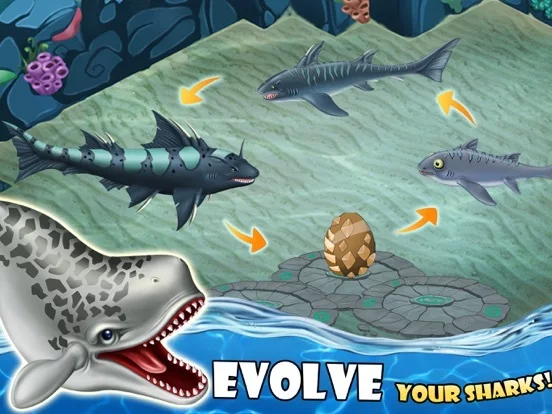 Изображение игры: SHARK WORLD -water battle game