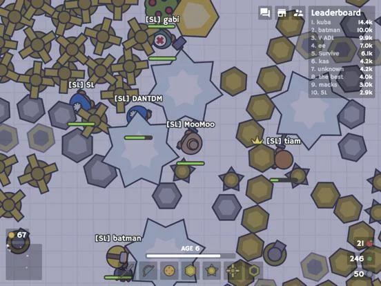 Изображение игры: MooMoo.io Mobile