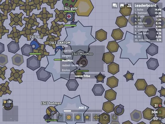 Изображение игры: MooMoo.io Mobile