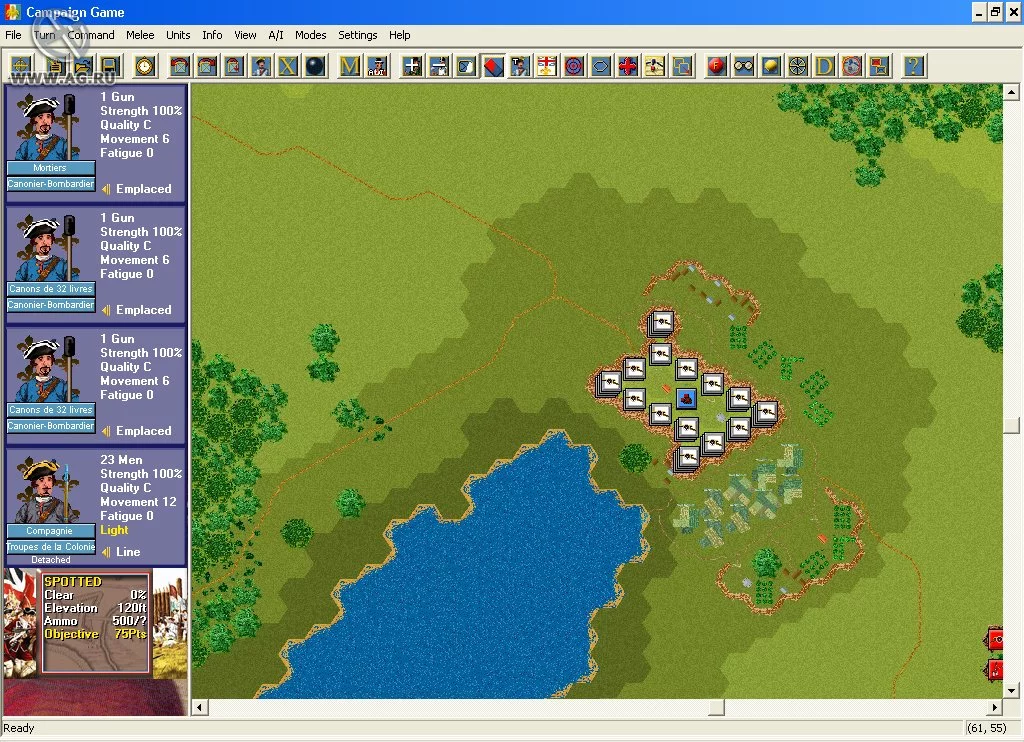 Изображение игры: The French and Indian War