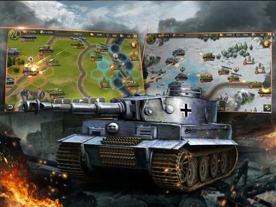 Изображение игры: WW2: Strategy Games War Games