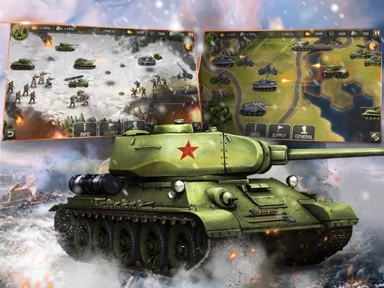 Изображение игры: WW2: Strategy Games War Games
