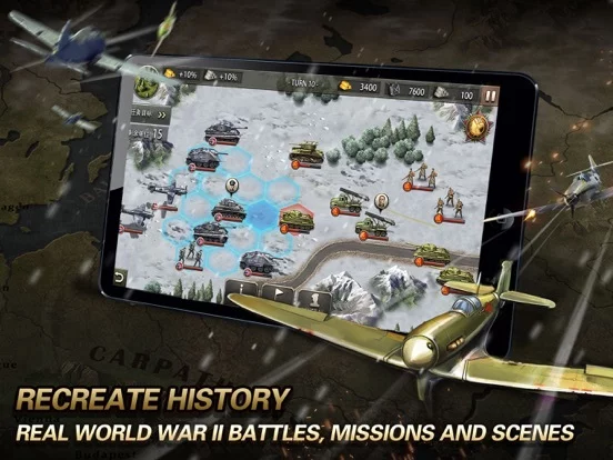 Изображение игры: WW2: Strategy Games War Games