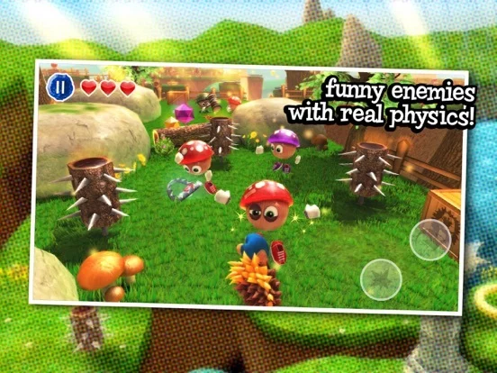 Изображение игры: Crazy Hedgy - 3D Platformer