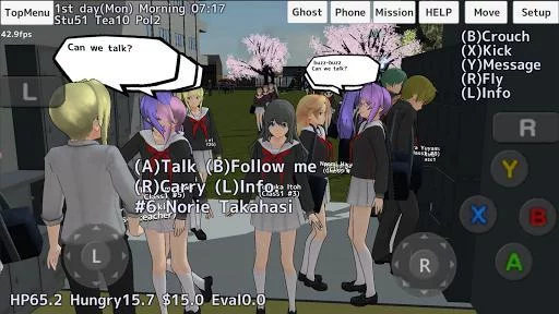 Изображение игры: School Girls Simulator