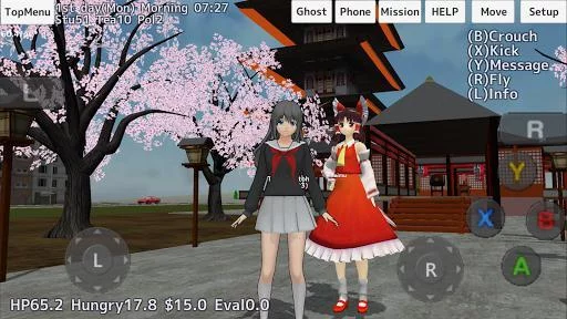 Изображение игры: School Girls Simulator