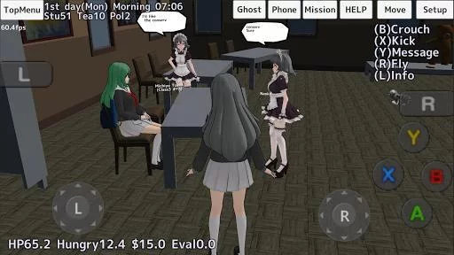 Изображение игры: School Girls Simulator