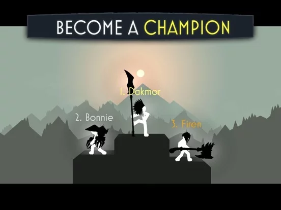 Изображение игры: Stick Fight: Shadow Warrior