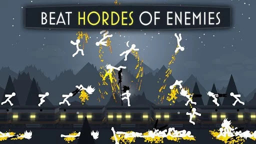 Изображение игры: Stick Fight: Shadow Warrior