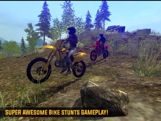 Изображение игры: Off-Road MotorBike Racing - Trail Dirt Bike