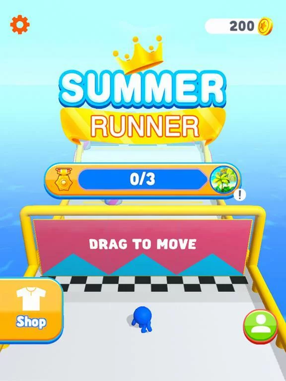 Изображение игры: Summer Runner
