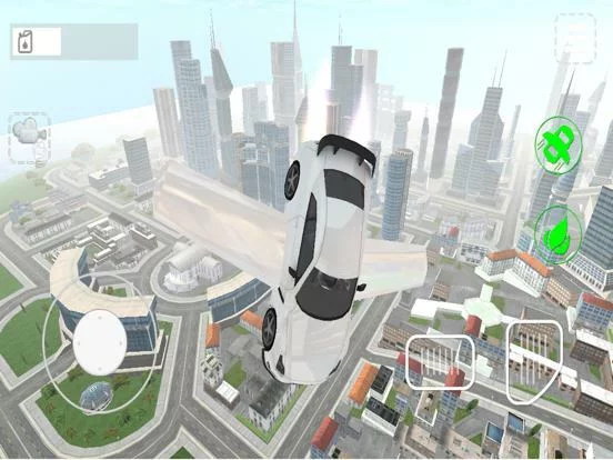 Изображение игры: Fly-ing Sports Car Sim-ulator 3D