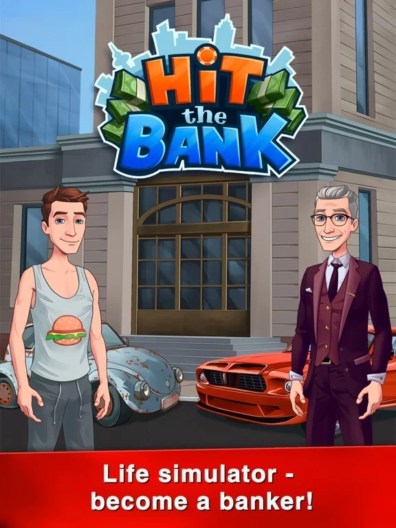 Изображение игры: Hit The Bank: Life Simulator
