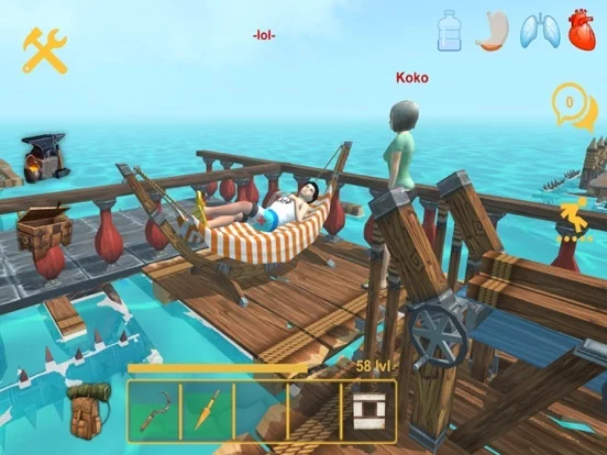 Изображение игры: Raft Survival - Online