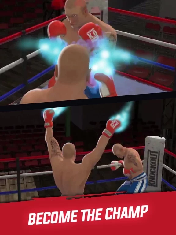 Изображение игры: Glowing Gloves: AR Boxing Game