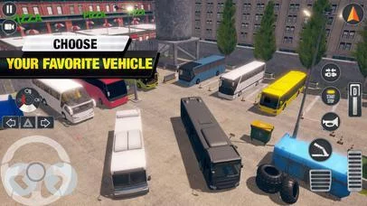 Изображение игры: Coach Bus Driving Simulator 3D