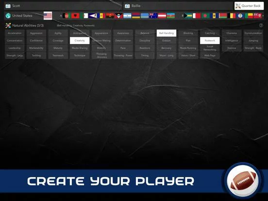 Изображение игры: Football Superstar: US Edition