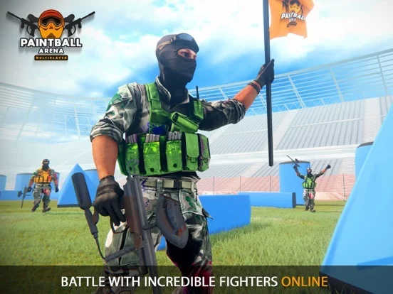 Изображение игры: Paintball Battle Arena PvP
