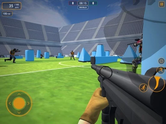 Изображение игры: Paintball Battle Arena PvP