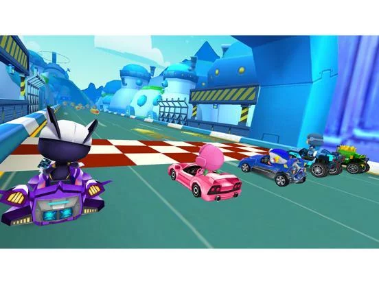 Изображение игры: Masked Heroes: Kart Racing 3D