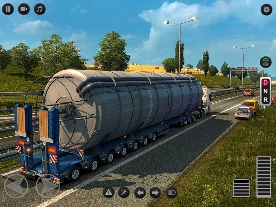 Изображение игры: Europa Truck Driving Sim 2021