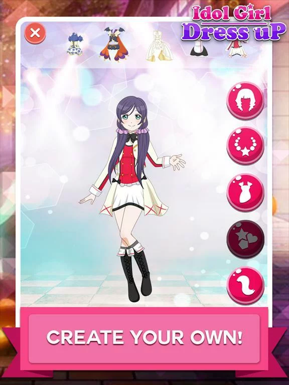 Изображение игры: Dress-up Love Live! School idol festival Edition