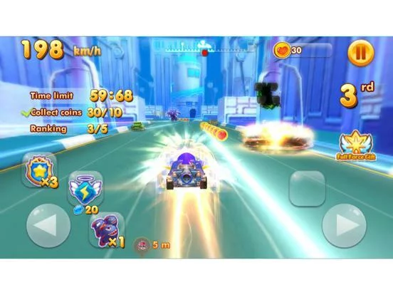 Изображение игры: Masked Heroes: Kart Racing 3D