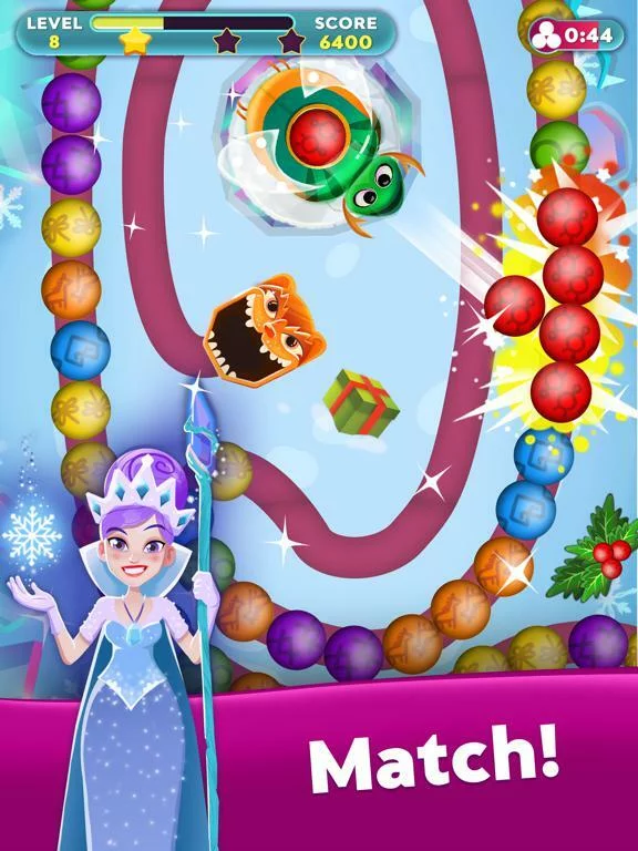 Изображение игры: Viola’s Quest: Marble Blast