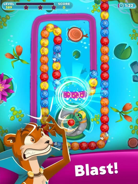 Изображение игры: Viola’s Quest: Marble Blast