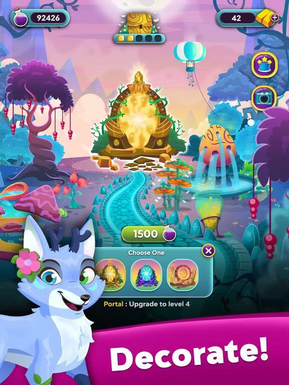 Изображение игры: Viola’s Quest: Marble Blast