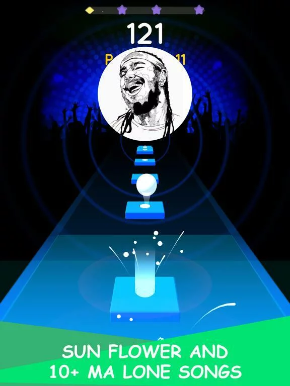 Изображение игры: Beat Hop 3D Dancing Music Ball