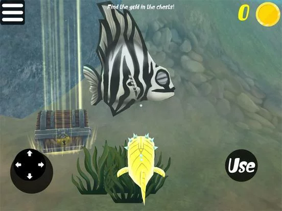 Изображение игры: FEEDING AND GROW - 3D FISH