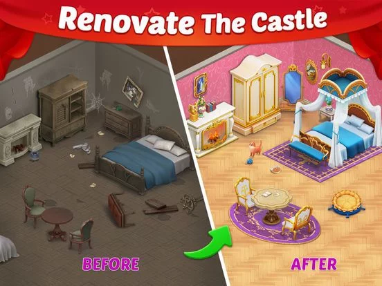 Изображение игры: Castle Story: Puzzle & Choice