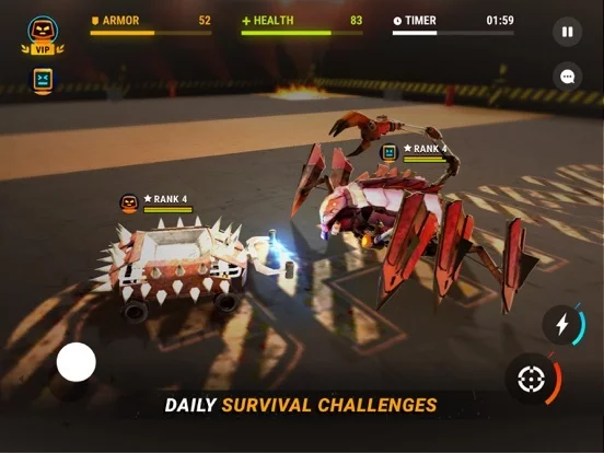 Изображение игры: Robot Fighting: Battle Arena