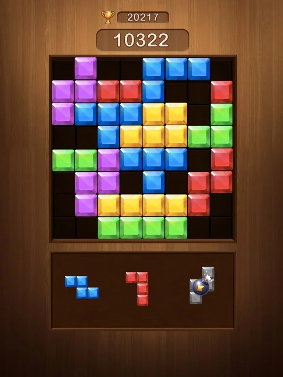 Изображение игры: Block Puzzle *